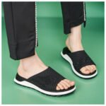 Flyknit Rhinestone Flat Sandals for Women - Image 10