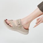 Casual Sandals Velcro Hollow Platform Women's Sandals - Image 5
