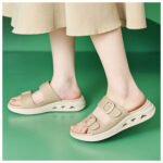 Breathable Hollow-Out Platform Slippers for Women - Image 9