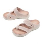 Casual Sandals Velcro Hollow Platform Women's Sandals - Image 6