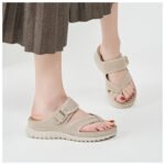 Casual Sandals Velcro Hollow Platform Women's Sandals - Image 8