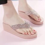 Rhinestone Sandals Women's Outer Wear - Image 9