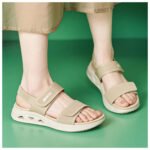 Trade Large Size Fly-Knit Velcro Sandals for Women - Image 5