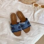 French Retro Sandals and Slippers for Women
