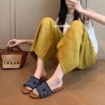 French Retro Sandals and Slippers for Women - Image 9