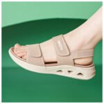 Trade Large Size Fly-Knit Velcro Sandals for Women - Image 6